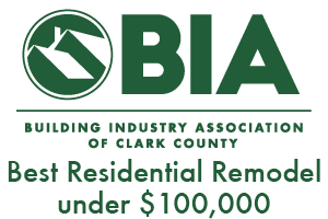 Clark County Building Industry Association Best Residential Remodel under $100,000